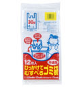 ひっかけてむすべるゴミ袋30L/12P